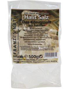 Halit Salz zum Ansetzen von...